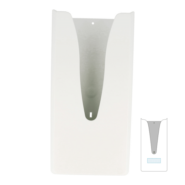 Dispenser per 50 Bustine Igieniche BIANCO ABS Dispenser per 50 Bustine Igieniche BIANCO ABS